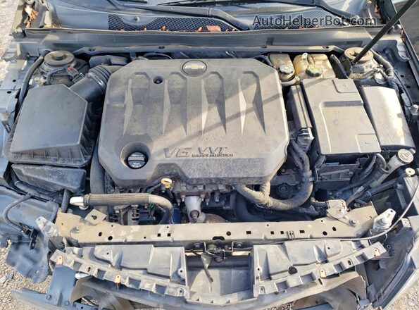 2G1105S30J9151574 2018 CHEVROLET IMPALA Серый Вид задней части салона