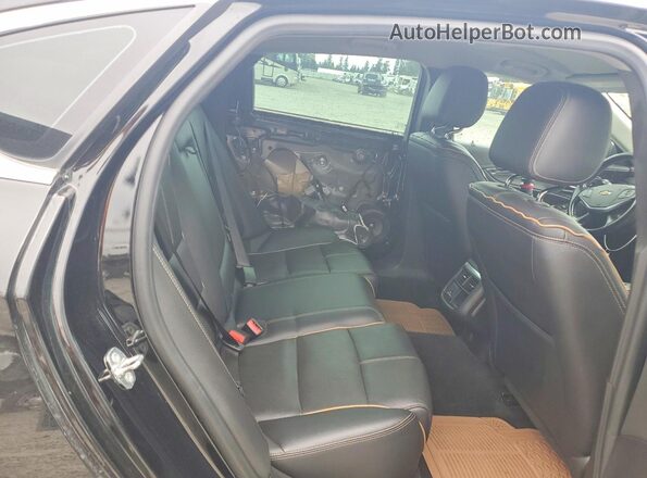 2G1105S30L9100871 2020 CHEVROLET IMPALA Black Հետևի նստատեղերի տեսք