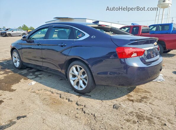 2G1105S31H9102099 2017 CHEVROLET IMPALA Blue Tył lewy