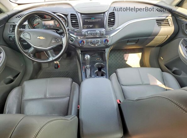 2G1105S31H9102099 2017 CHEVROLET IMPALA Blue Widok deski rozdzielczej
