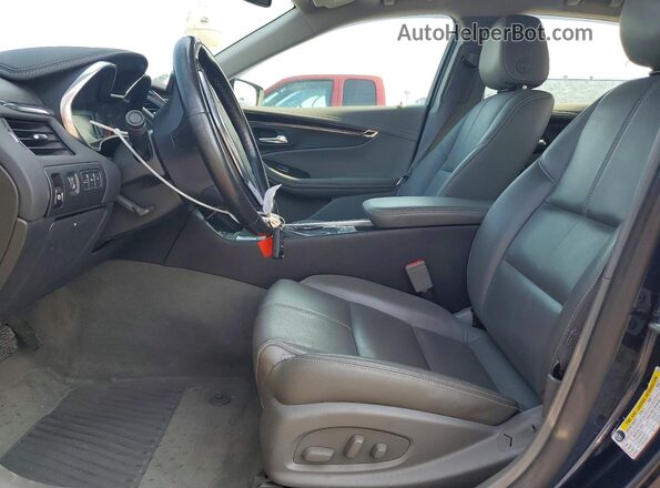 2G1105S31H9102099 2017 CHEVROLET IMPALA Blue Widok wnętrza z przodu
