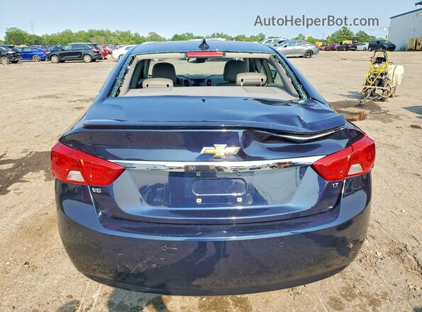 2G1105S31H9102099 2017 CHEVROLET IMPALA Blue Widok z tyłu