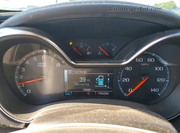 2G1105S31H9161959 2017 CHEVROLET IMPALA White Instrument cluster view