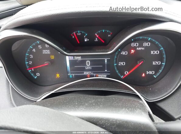 2G1105S31H9194590 2017 CHEVROLET IMPALA Gray უკანა სავარძლების ხედი