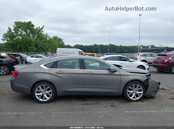 2G1105S31H9194590 2017 CHEVROLET IMPALA Gray უკანა სალონის ხედი