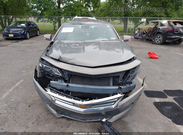 2G1105S31H9194590 2017 CHEVROLET IMPALA Gray ხელსაწყოთა პანელის ხედი