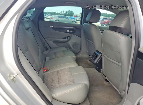 2G1105S31J9105347 2018 CHEVROLET IMPALA Silver Հետևի նստատեղերի տեսք