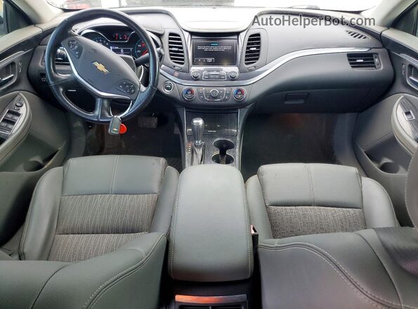 2G1105S31J9105347 2018 CHEVROLET IMPALA Silver Առջևի վահանակի տեսք
