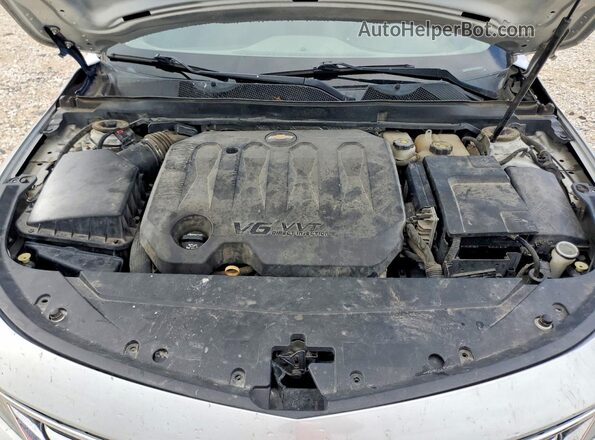 2G1105S31J9105347 2018 CHEVROLET IMPALA Silver Սալոնի հետևի տեսք