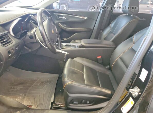 2G1105S31K9112624 2019 CHEVROLET IMPALA Black Vista interior delantera