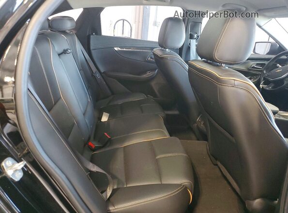 2G1105S31K9112624 2019 CHEVROLET IMPALA Black Vista de los asientos traseros