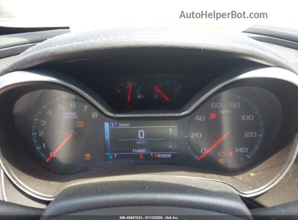 2G1105S32H9102483 2017 CHEVROLET IMPALA Maroon Вид задніх сидінь