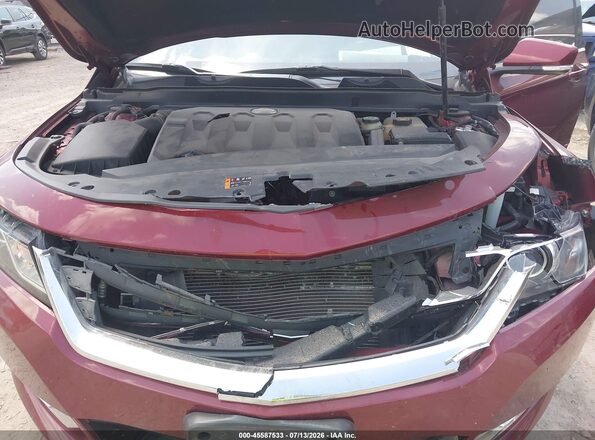 2G1105S32H9102483 2017 CHEVROLET IMPALA Maroon Вид ззаду