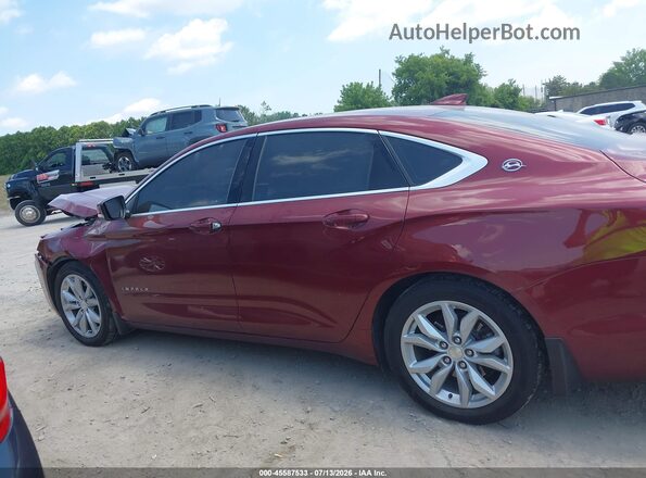 2G1105S32H9102483 2017 CHEVROLET IMPALA Maroon Панорамний вид салону 360°