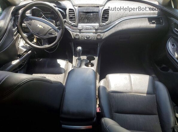 2G1105S32H9110373 2017 CHEVROLET IMPALA Black წინა პანელის ხედი