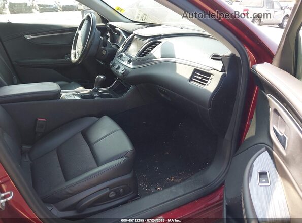 2G1105S32H9115637 2017 CHEVROLET IMPALA Red წინა სალონის ხედი