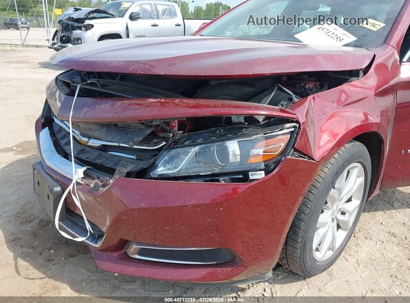 2G1105S32H9115637 2017 CHEVROLET IMPALA Red წინა ხედი