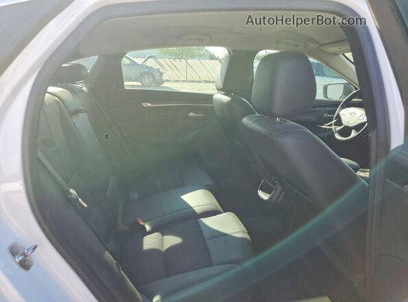 2G1105S32J9118799 2018 CHEVROLET IMPALA White Հետևի նստատեղերի տեսք