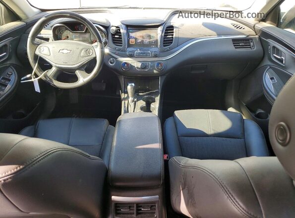 2G1105S32J9118799 2018 CHEVROLET IMPALA White Առջևի վահանակի տեսք