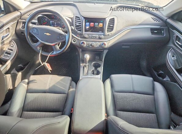 2G1105S32J9119581 2018 CHEVROLET IMPALA Black წინა პანელის ხედი