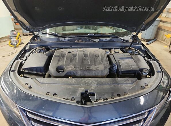 2G1105S32K9113121 2019 CHEVROLET IMPALA Teal Սալոնի հետևի տեսք