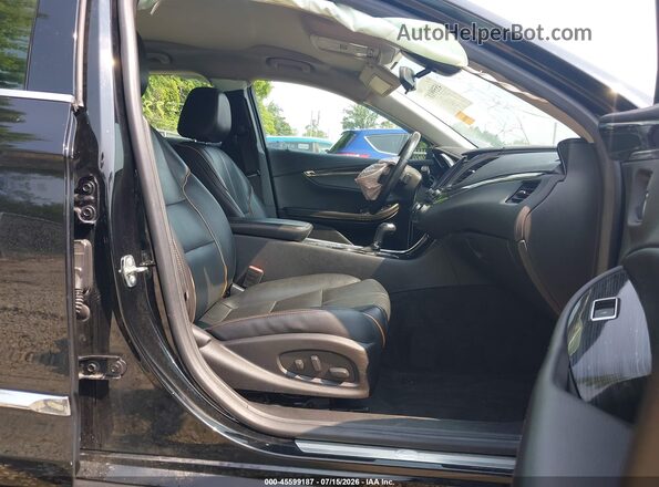 2G1105S32L9105960 2020 CHEVROLET IMPALA Черный Вид салона спереди