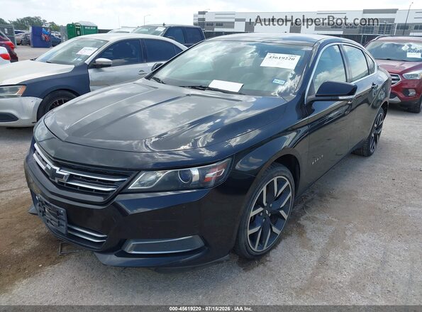 2G1105S33H9100130 2017 CHEVROLET IMPALA Black Передня ліва чверть