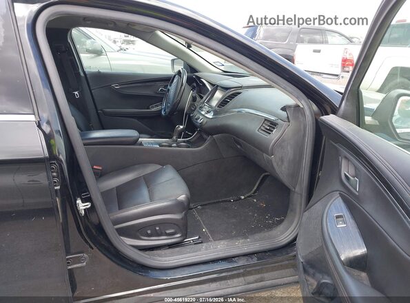 2G1105S33H9100130 2017 CHEVROLET IMPALA Black Вид салону спереду