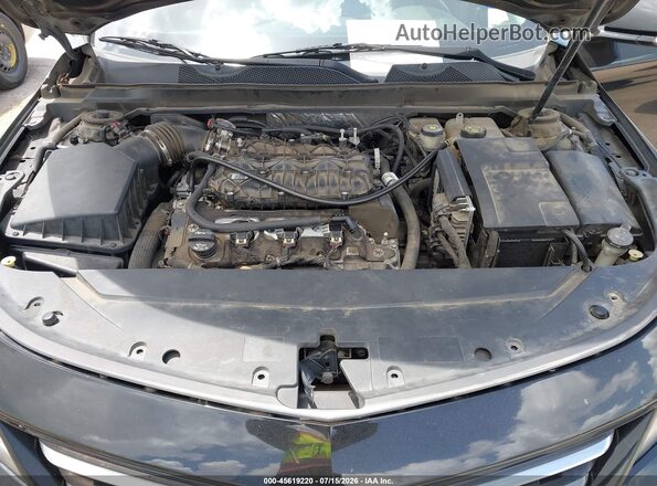 2G1105S33H9100130 2017 CHEVROLET IMPALA Black Вид ззаду