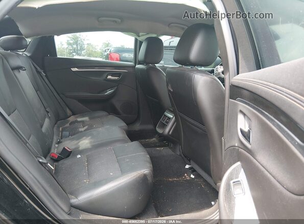 2G1105S33H9110642 2017 CHEVROLET IMPALA Black Widok naklejki z numerem VIN