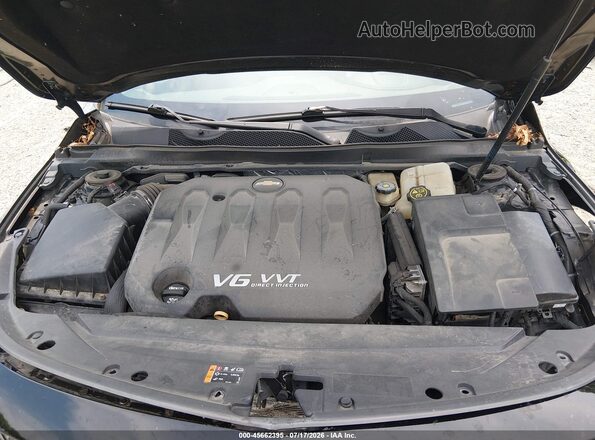 2G1105S33H9110642 2017 CHEVROLET IMPALA Black Widok z tyłu
