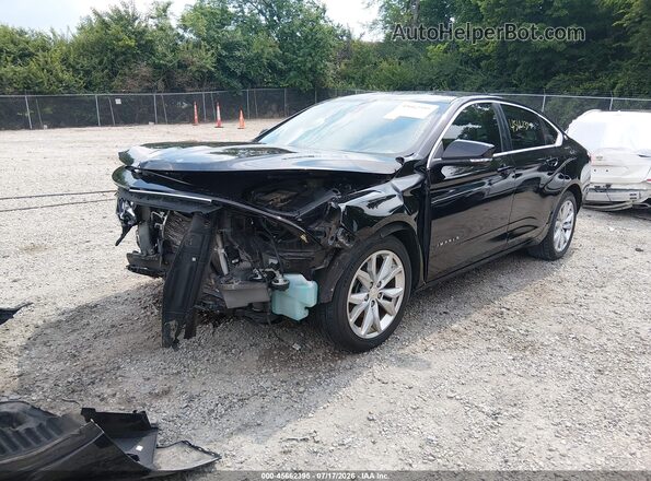 2G1105S33H9110642 2017 CHEVROLET IMPALA Black Przód lewy