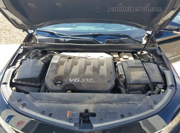 2G1105S33H9112469 2017 CHEVROLET IMPALA Black Widok wnętrza z tyłu