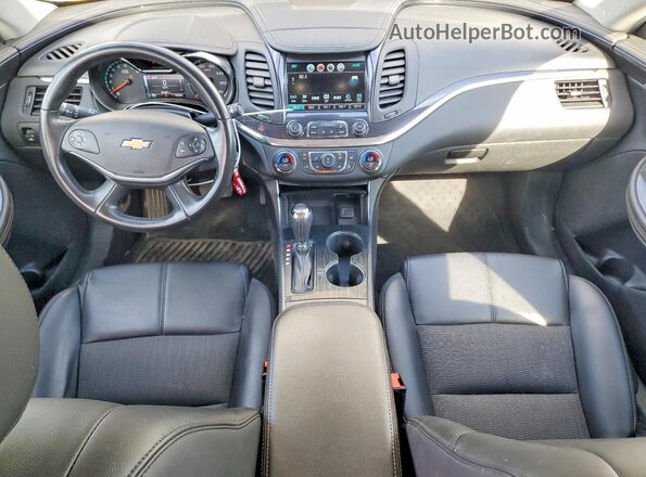 2G1105S33H9112469 2017 CHEVROLET IMPALA Black Widok deski rozdzielczej