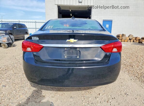 2G1105S33H9112469 2017 CHEVROLET IMPALA Black Widok z tyłu