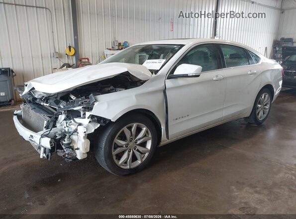 2G1105S33J9103891 2018 CHEVROLET IMPALA White Передня ліва чверть