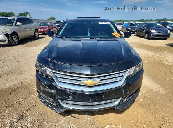 2G1105S33J9127351 2018 CHEVROLET IMPALA Black Front view