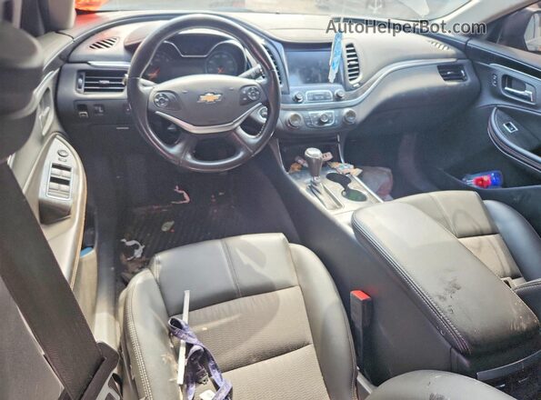 2G1105S33J9127351 2018 CHEVROLET IMPALA Black Dashboard view
