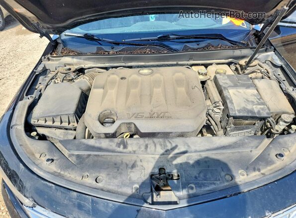 2G1105S33J9127351 2018 CHEVROLET IMPALA Black Rear interior view