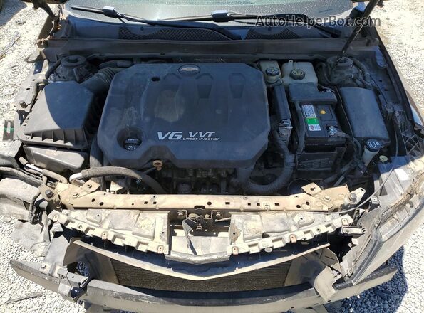 2G1105S34H9130124 2017 CHEVROLET IMPALA Black Вид задньої частини салону