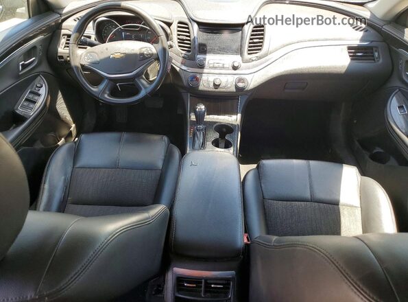 2G1105S34H9130124 2017 CHEVROLET IMPALA Black Вид панелі приладів