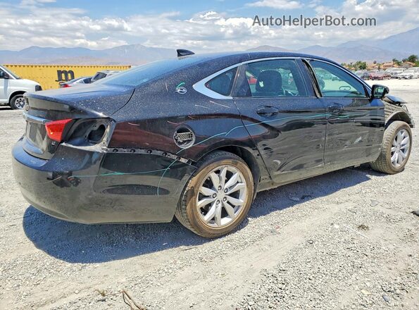2G1105S34H9130124 2017 CHEVROLET IMPALA Black Задня права чверть