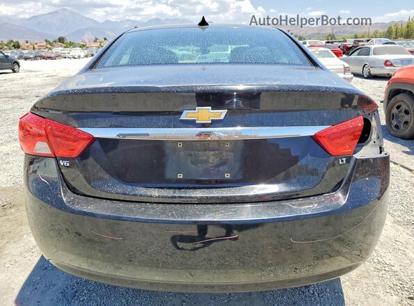 2G1105S34H9130124 2017 CHEVROLET IMPALA Black Вид ззаду