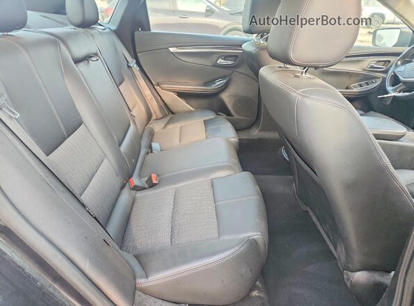 2G1105S34J9169253 2018 CHEVROLET IMPALA Gray Вид задніх сидінь