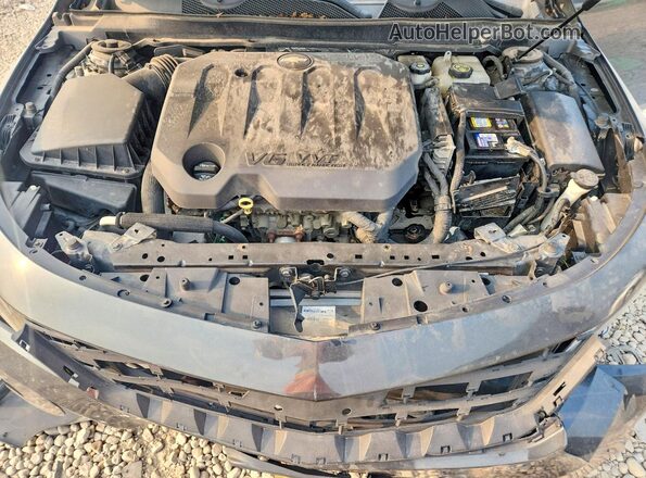 2G1105S34J9169253 2018 CHEVROLET IMPALA Gray Вид задньої частини салону