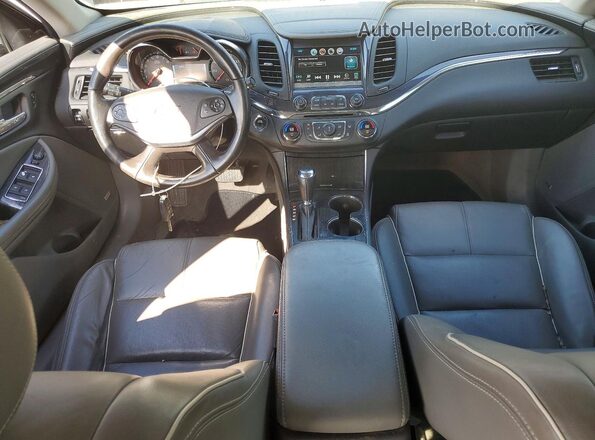 2G1105S34K9135220 2019 CHEVROLET IMPALA Черный Вид панели приборов