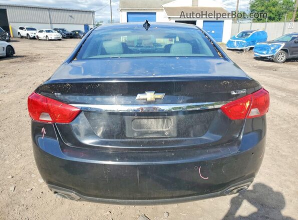 2G1105S34K9135220 2019 CHEVROLET IMPALA Черный Вид сзади