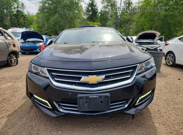 2G1105S34K9142457 2019 CHEVROLET IMPALA Black Вид спереду