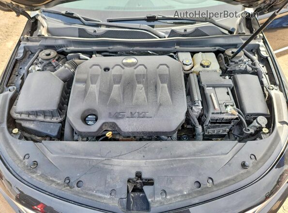2G1105S34K9142457 2019 CHEVROLET IMPALA Black Вид задньої частини салону