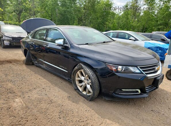 2G1105S34K9142457 2019 CHEVROLET IMPALA Black Передня права чверть